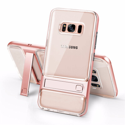 

Goowiiz Phone Case For Samsung Galaxy S7S8S8 Plus Fashion Slim Shockproof Silicone TPU PC Hard Bracket