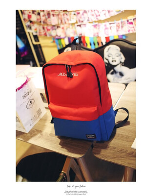 

2018 New Korean Double Shoulder bag Backpack for teenage girls&boys student school bag women backpack Arts Student Package