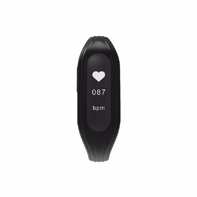 

Smart Wristband Fitness Tracker OLED Screen BT 50 Silicone Smart Band Watchband Heart Rate Monitoring Blood Pressure Monitoring