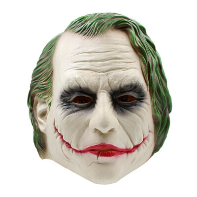 

Halloween Batman Clown Mask Latex Headgear Dark Knight Mask Movie Props