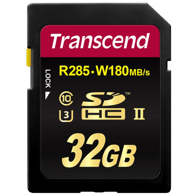 

Transcend 32GB UHS-I U3X SD high-speed memory card (read 95Mb / s write 85Mb / s) (MLC particles