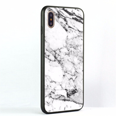 

Marble Phone Case For iPhone X 5 5s 6 7 8 Plus Soft TPUHard PC