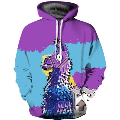 

Mens Hoodie 3D Printed Women PulloverSweater