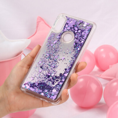 

Akabeila Cover for Xiaomi 6X Mi 6X Case Soft Mirror Dynamic Glitter Phone Protector Cover for Xiaomi Mi A2 Bag