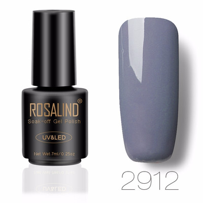 

ROSALIND 7ML Nail Polish Gorgeous Color Nail Gel Polish Vernis Semi Permanent Top Coat Base Coat Gel Nail Varnishes gel lacquer
