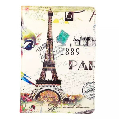 

MITI 2015 New Eiffel Tower Ancient Colored Print Flip Stand Leather Case Cover For iPad Mini 1 2 3 Retina Case Free Shipping