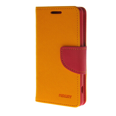 

MOONCASE Splice Color Leather Wallet Flip Card Slot Bracket Back Case Cover for Sony Xperia Z4 Compact (Mini) Yellow