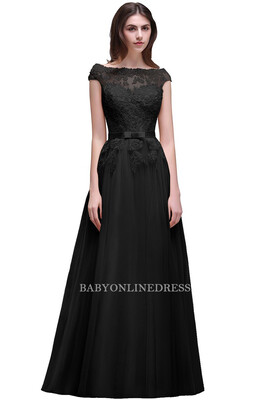 

Elegant Lace Bridesmaid Dresses Long Chiffon Wedding Party Dress 2018