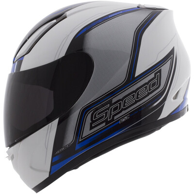 

YOHE 991 motorcycle helmet men&women personality cool game full face helmet winter warm full cover running helmet white blue magic speed  code