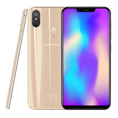 

LEAGOO S9 Smartphone 585" HD IPS 199 Screen 4GB32GB Android 81 MT6750 Octa Core Dual Rear Cams 4G Smartphone