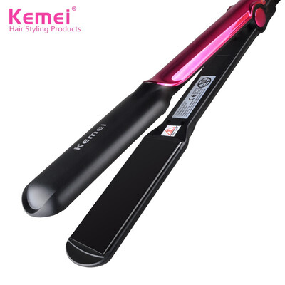 

Kemei2113 Negtive Ionov Temperature Adjustable Styling Tools Straightening Irons Professional Hair Straightener