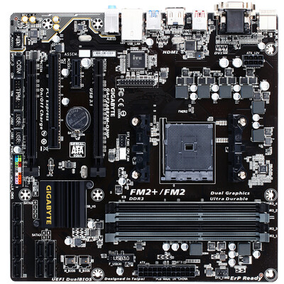 

Gigabyte GIGABYTE F2A88XM-D3HP motherboard AMD A88X Socket FM2