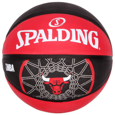 

Spalding 83-173Y Логотип команды Bulls NBA Резиновый баскетбольный мяч 7