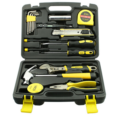 

Wico vico WK-ZT12 18PCS 18 sets of sets of tools sets of household toolbox multi-functional combination box