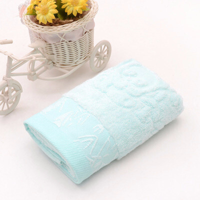 

Cntomlv 1PC Colorful 2550cm Bath Shower Towel Cute Cat Print Child Bamboo Fiber Cotton Strong Water-absorb Face Towel