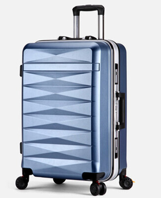 

Men women travel trolley case suitcase bags student shipping box aluminum frame universal wheel ABS PC luggage bag 20 24 inch box