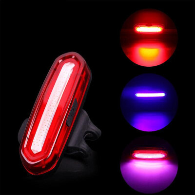 

USB Rechargeable Bicycle Rear Light Cycling LED Taillight Waterproof Red