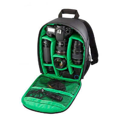 

New Multi functional Small DSLR Digital Camera Video Backpack Bag Waterproof Outdoor Camera Bag