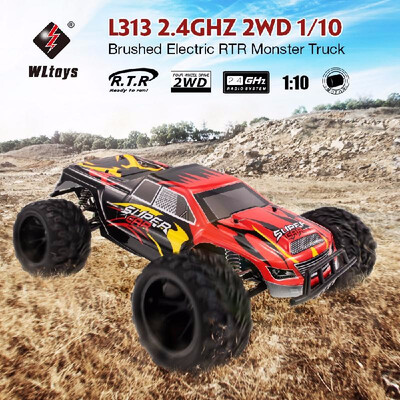 

Original WLtoys L313 24GHz 2WD 110 Brushed Electric RTR Monster Truck Car