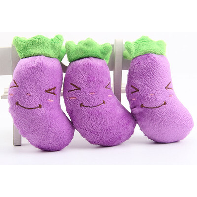 

Dog toys sound banana apple radish bone pet stuffed toy collection