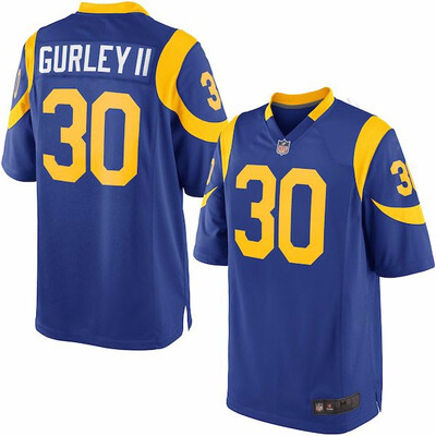 

Mens Los Angeles Rams Todd Gurley Navy Game Jersey