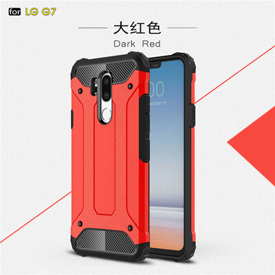 

Goowiiz Phone Case For LG G6G7 King Kong Armor Fashion Bumper PC TPU Prevent falling