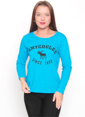 

Long-sleeved T-shirt Women Round Neck slim cotton large size casual shirt Ships from Russia Delivery estimate 37 days