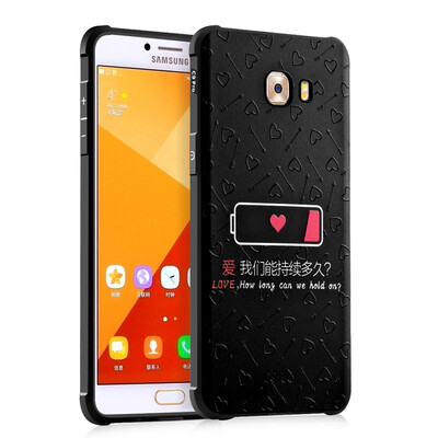 

Goowiiz Fashion Phone Case For Samsung Galaxy C5C7C7 ProC9 Pro Luxury 3D Cute Cartoon Slim Full Soft Silicone