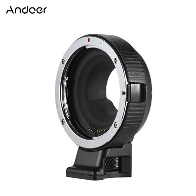

Andoer AF Auto Focus Aperture Control Auto Exposure Built-in IS EF-MFT Electronic Lens Mount Adapter Ring for Canon EFEF-S To M4