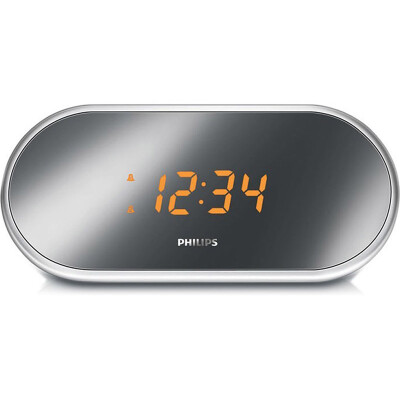 

Philips PHILIPS AJ1000 clock radio dual alarm clock LED display white