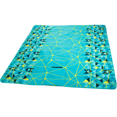 

Squale (SCALER) picnic pad outdoor camping moisture-proof mats beach mats plus velvet thickened large size waterproof moisture-proof portable folding 2 m × 2 m Z7751029 emerald