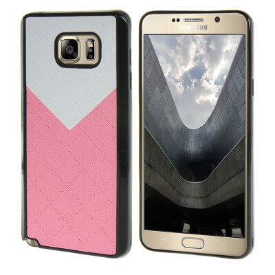 

MOONCASE Case for Samsung Galaxy Note 5 Small fresh Flexible Soft Gel TPU Silicone Skin Slim Cover Pink