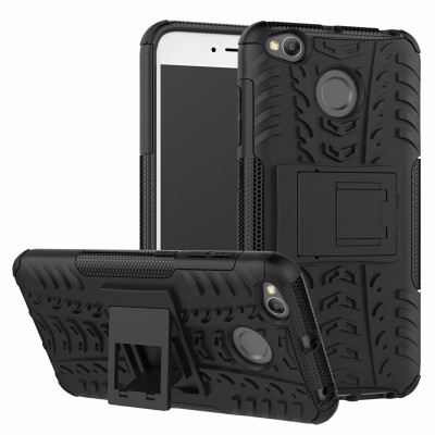 

Goowiiz Phone Case For Xiaomi Redmi 44A4XPro Armor Tire Texture Rugged Protection PCTPU Silicone