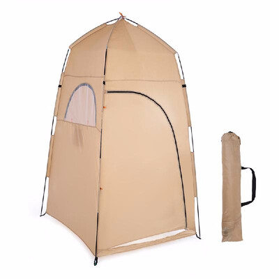 

TOMSHOO Portable Outdoor Shower Bath Changing Fitting Room Tent Shelter Camping Beach Privacy Toilet