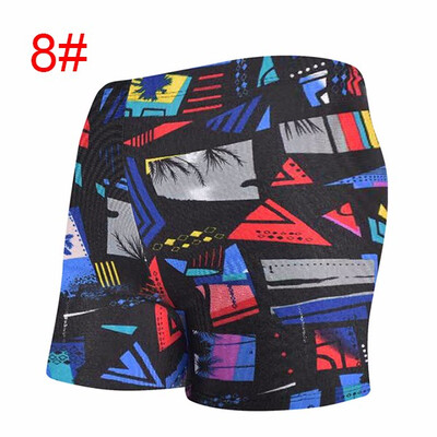 

Mens Fashion Large Size Printing Swimwear Swimming Trunks Sports Wear Boxer Shorts