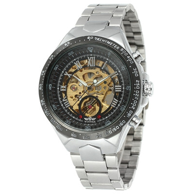 

Winner skeleton mechanical watch w202