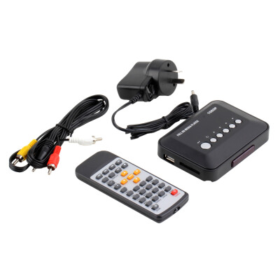 

1080P HD USB HDMI Multi TV Media Video Player Коробка ТВ видео SD MMC RMVB MP3 Черный АС