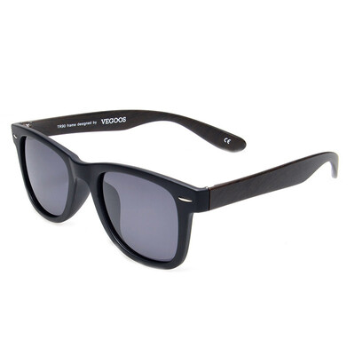 

Vogue (VEGOOS) 6106 Поляризованные солнцезащитные очки мужчин модные вождения зеркало солнцезащитные очки черный ящик серый