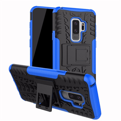 

Goowiiz Phone Case For Samsung Galaxy S9S9 Plus Armor Tire Texture Rugged Protection PCTPU Silicone