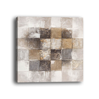 

Abstract decorative painting with frame canvas modern living room bedroom background wall