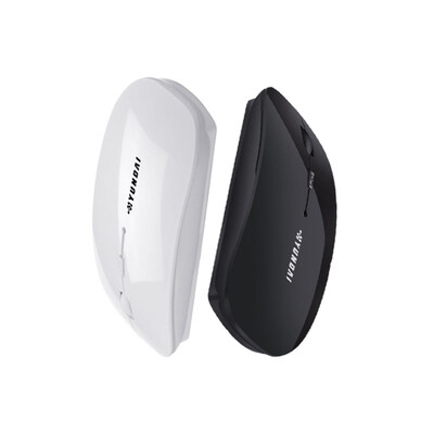 

Hyundai HYUNDAI HY-M185 24G thin&light portable wireless mouse black plus white two-color two