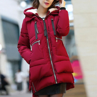 

VS- Womens Winter Warm Hooded Down Cotton Padded Parkas for Women Cotton-padded Jacket