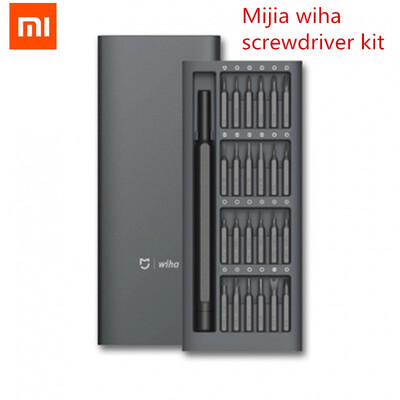 

Xiaomi Wiha 24 in 1 Precision Screw Driver Kit Mijia Daily Use Magnetic Bits Alluminum Box Screw Driver xiaomi smart home Kit