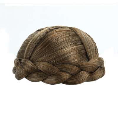 

Synthetic Hair Chignon Braided Hair Bun Extensions Clip in Hair Buns Daily Wedding Daily Chignon