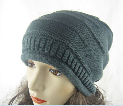 

Spring Fashion Men Knitted Winter Cap,Casual Beanies for Men Solid Color Hip-hop Slouch Skullies Bonnet Unisex Cap Hat Gorro