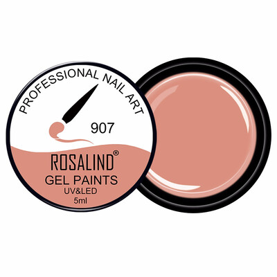 

ROSALIND Gel Varnish 5ml 61Pure Colors UV Gel Manicure DIY Nail Art Gel Polish Design Nail Painting Color gel lacquer881-942