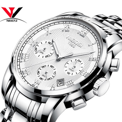 

Relogio Masculino NIBOSI 2018 Mens Watches Top Brand Luxury Watch Men Casual Date Business Male Wristwatches Clock Montre Homme