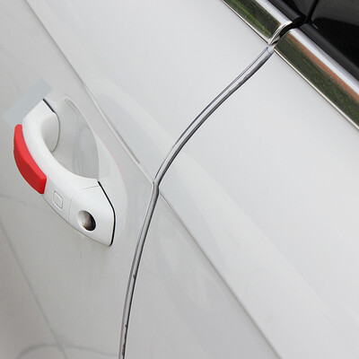 

Caraline car door anti-collision strip invisible scratch-proof seal door door rubber protection stickers door anti-slip rubber strip thickening section -15 m transparent