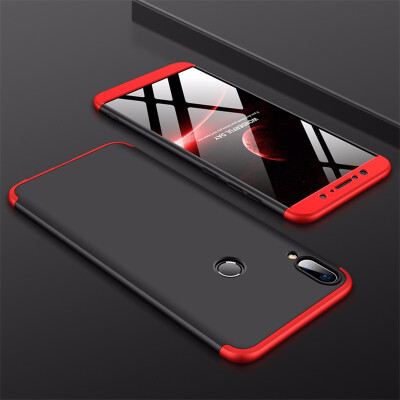 

Goowiiz Phone Case For ASUS Zenfone Max ProM1 Fashion Color collision 360 Degree Coverage PC Full Protection