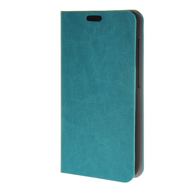 

MOONCASE Flip Leather Wallet Card Slot Stand Back чехол для Huawei Ascend Y625 Blue